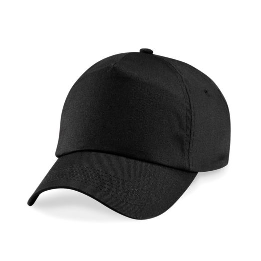 Beechfield  Junior Original 5 Panel Cap Black