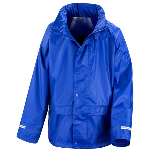 Result Core Junior Rain Suit Royal Blue