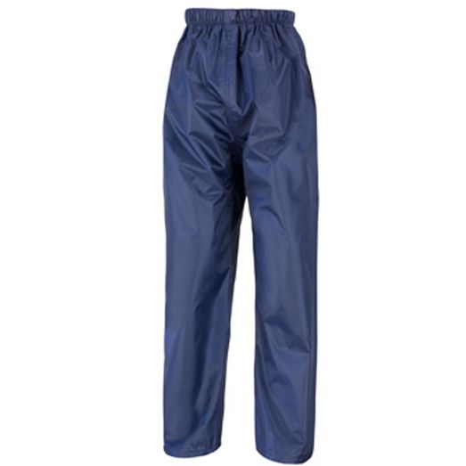 Result Core Junior Rain Trousers Navy Blue