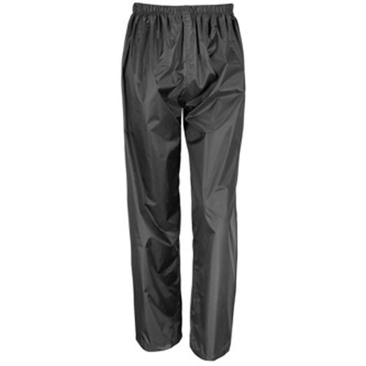 Result Core Junior Waterproof Rain Trousers Black