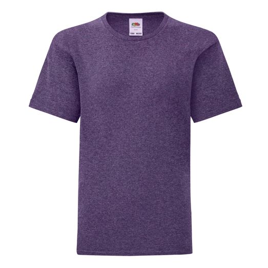 Fruit Of The Loom Kid's Iconic 150 Tee Heather Purple