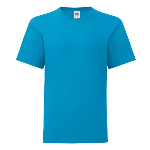Fruit Of The Loom Kid's Iconic 150 Tee Azure Blue