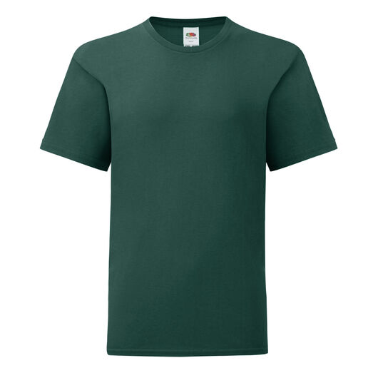 Fruit Of The Loom Kid's Iconic 150 Tee Forest Green