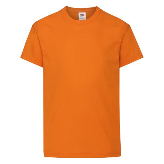 Fruit Of The Loom Kid's Original T Orange
