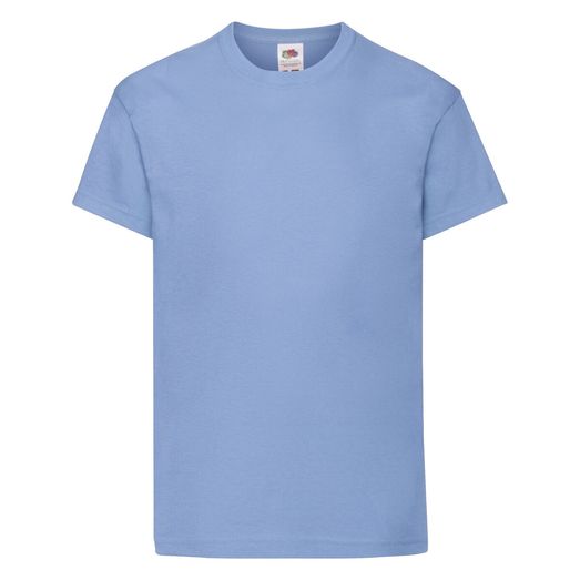 Fruit Of The Loom Kid's Original T Sky Blue