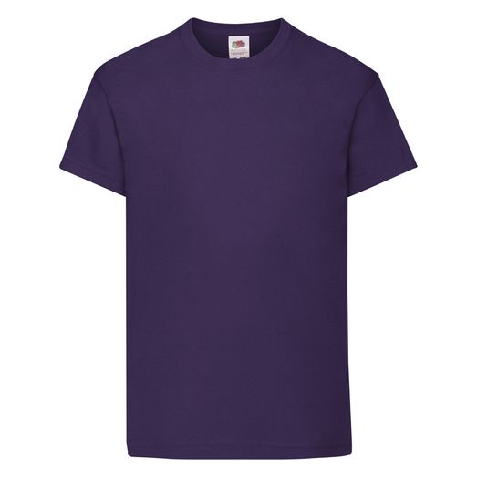Fruit Of The Loom Kid's Original T Purple