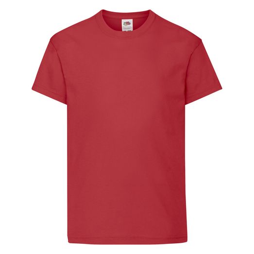 Fruit Of The Loom Kid's Original T Red