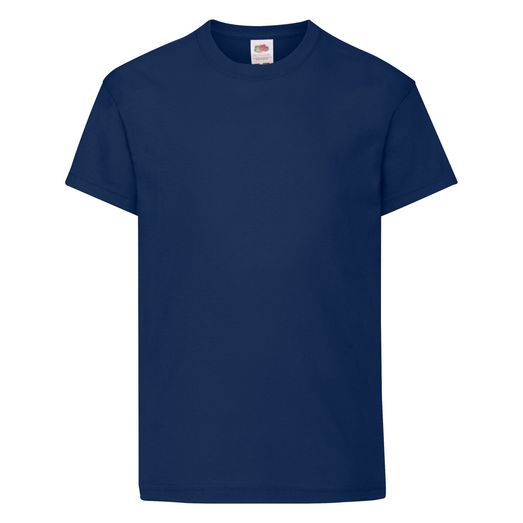 Fruit Of The Loom Kid's Original T Navy Blue