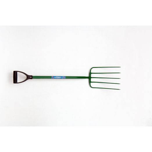 Fynalite Hi-Strength Manure Fork - 5 Prong (D Grip)
