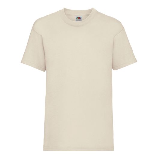 Fruit Of The Loom Kid's Valueweight T-Shirt Natural