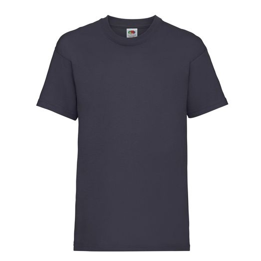 Fruit Of The Loom Kid's Valueweight T-Shirt Navy Blue