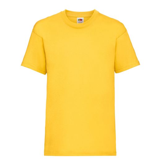 Fruit Of The Loom Kid's Valueweight T-Shirt Yellow