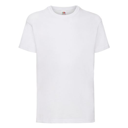 Fruit Of The Loom Kid's Valueweight T-Shirt White