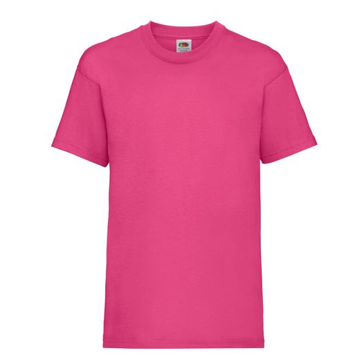 Fruit Of The Loom Kid's Valueweight T-Shirt Fuchsia