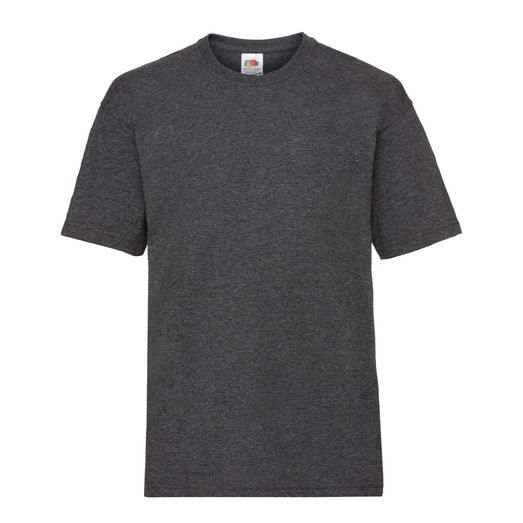 Fruit Of The Loom Kid's Valueweight T-Shirt Dark Heather