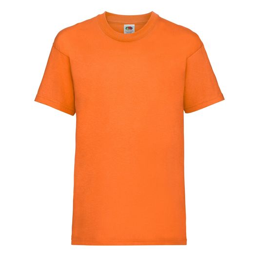 Fruit Of The Loom Kid's Valueweight T-Shirt Orange