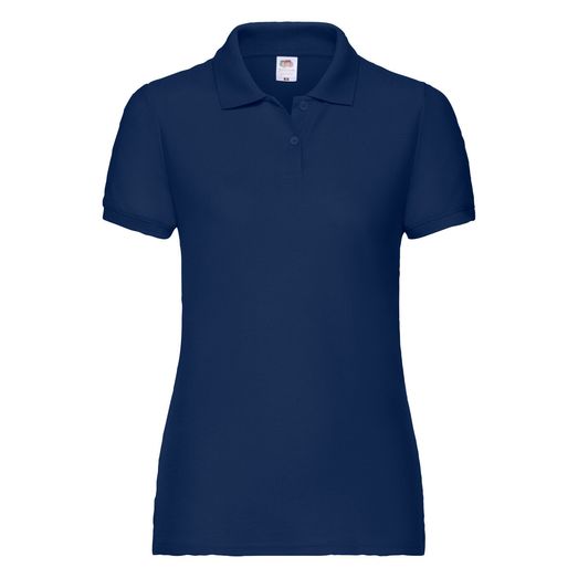 Fruit Of The Loom Ladies' 65/35 Polo Navy Blue
