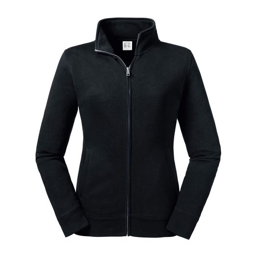 Russell Ladies' Authentic Sweat Jacket Black