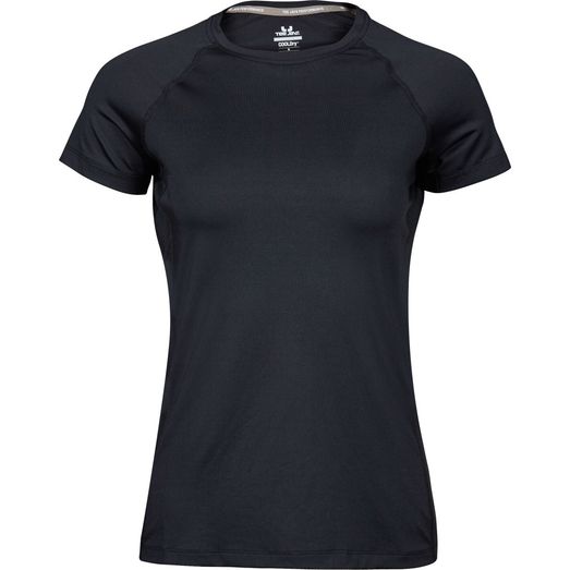 Tee Jays Ladies' CoolDry Tee Black