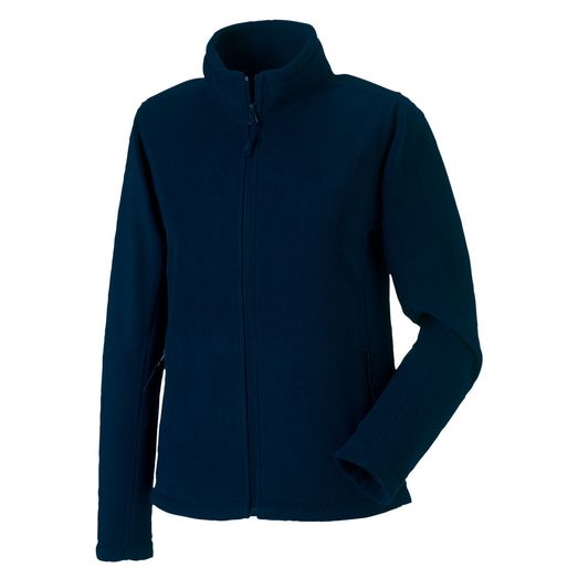 Russell Ladies' Full Zip Outdoor Fleece French Navy