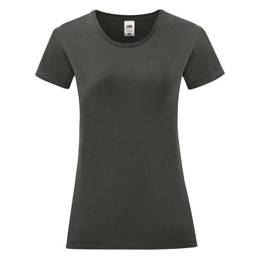 Fruit Of The Loom Ladies' Iconic 150 Tee Light Graphite