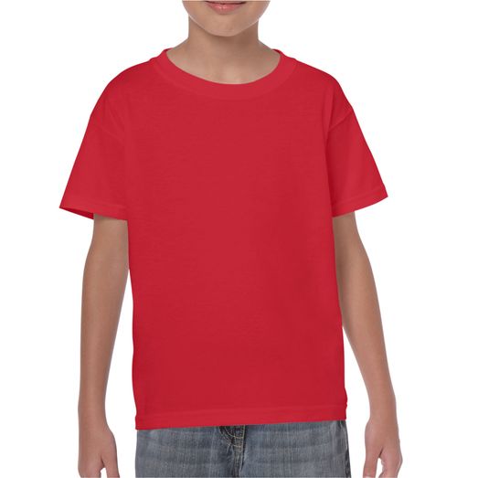 Gildan Heavy Cotton Youth T-Shirt Red