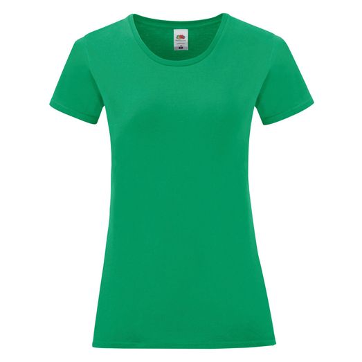 Fruit Of The Loom Ladies' Iconic 150 Tee Kelly Green