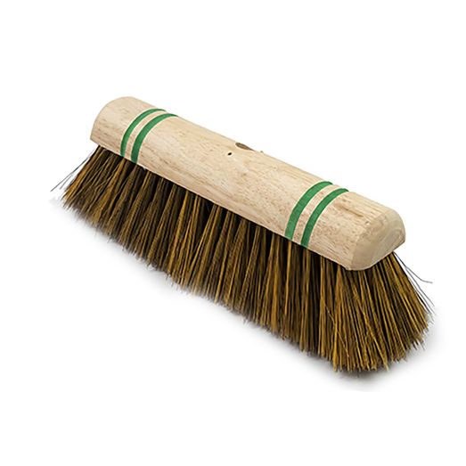 12" Hills Natural Coco Soft Broom Head