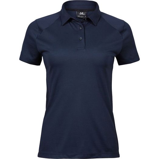 Tee Jays Ladies' Luxury Sport Polo Navy Blue