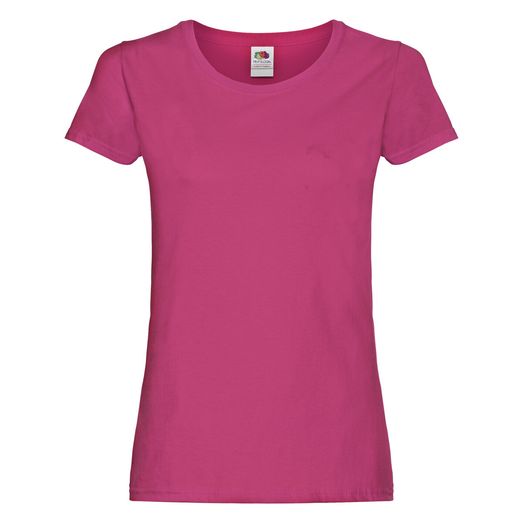 Fruit Of The Loom Ladies' Original T Fuchsia