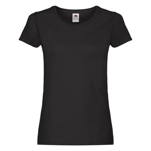 Fruit Of The Loom Ladies' Original T Black