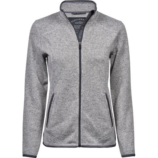 Tee Jays Ladies' Outdoor Fleece Grey Melange