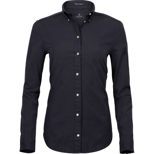 Tee Jays Ladies' Perfect Oxford Shirt Black