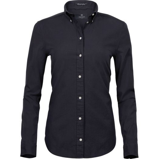 Tee Jays Ladies' Perfect Oxford Shirt Black