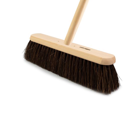 18" Hills Bahia Mix Platform Broom with Handle