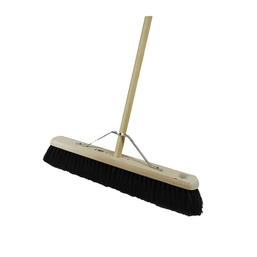 24" Hills Gumati Fibre Platform Broom with Handle
