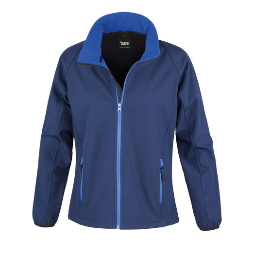 Result Core Ladies' Printable Softshell Jacket Navy/Royal