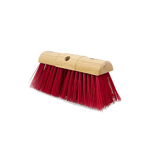 Hills 13" PVC Yard Broom - Red