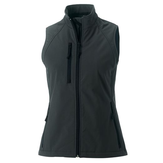 Russell Ladies' Softshell Gilet Titanium