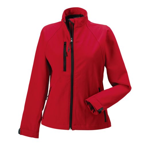 Russell Ladies' Softshell Jacket Classic Red