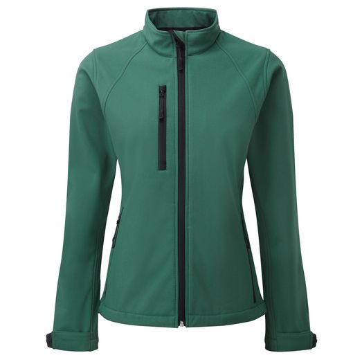 Russell Ladies' Softshell Jacket Bottle Green