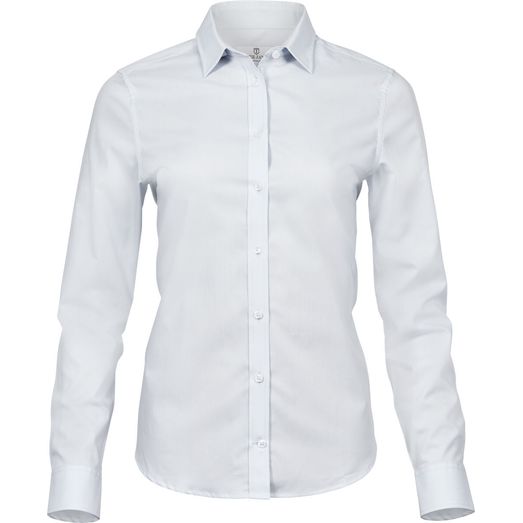 Tee Jays Ladies' Stretch Luxury Shirt White