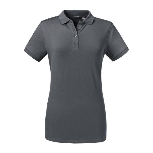 Russell Ladies' Tailored Stretch Polo Convoy Grey