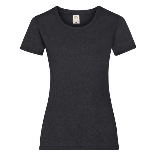 Fruit Of The Loom Ladies' Valueweight T-Shirt Dark Heather