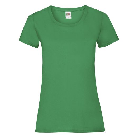 Fruit Of The Loom Ladies' Valueweight T-Shirt Kelly Green