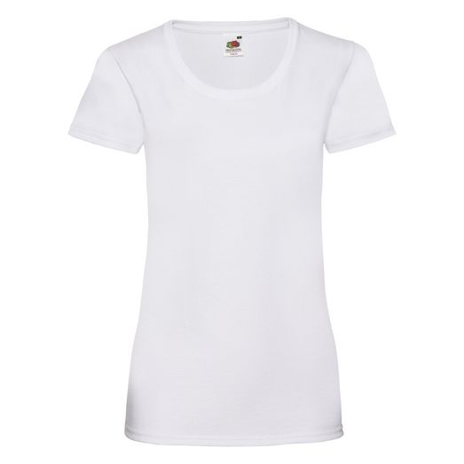 Fruit Of The Loom Ladies' Valueweight T-Shirt White
