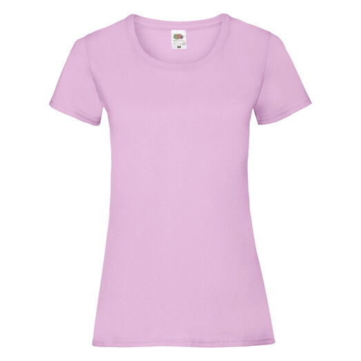 Fruit Of The Loom Ladies' Valueweight T-Shirt Light Pink