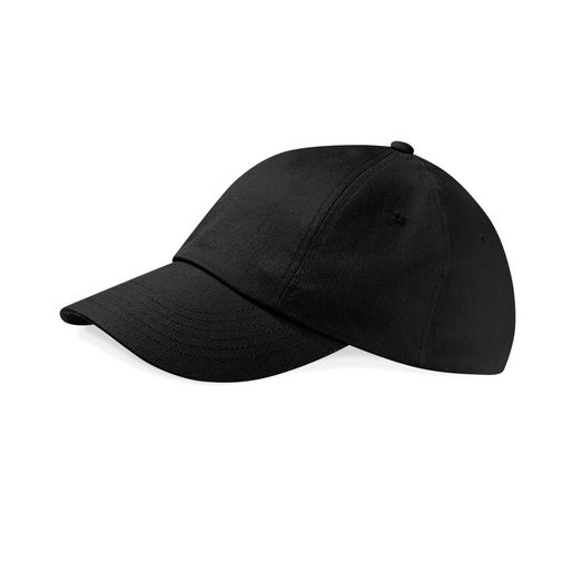 Beechfield  Low Profile Heavy Cotton Drill Cap Black