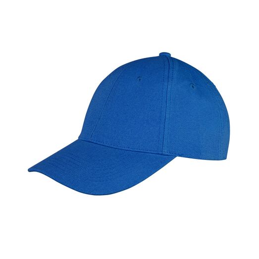Result Core Memphis 6 Panel Brushed Cotton Low Profile Cap Royal Blue