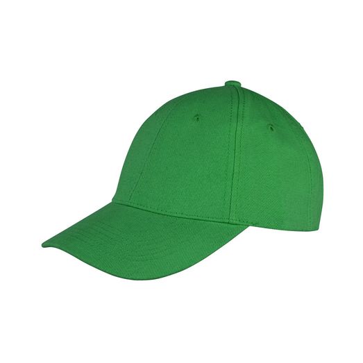 Result Core Memphis 6 Panel Brushed Cotton Low Profile Cap Emerald
